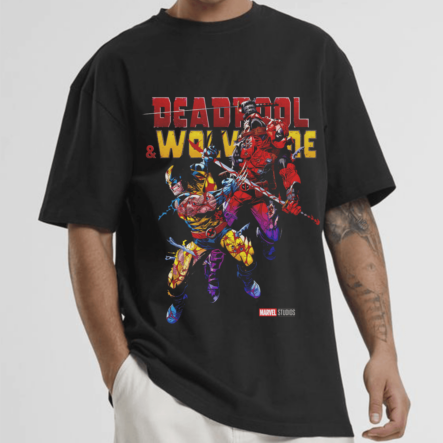 Deadpool & Wolverine Get in Loser, We’re Saving the MCU Oversize T-shirt - THREADGODS
