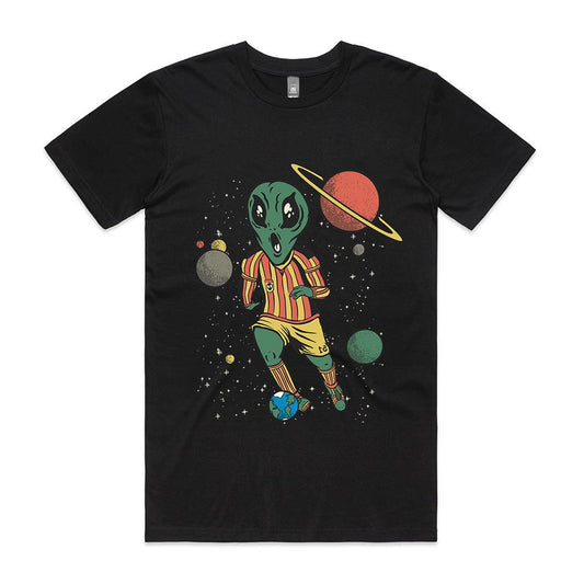 Space soccer T-shirt 