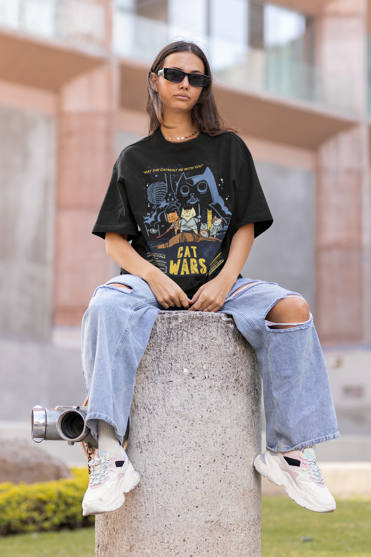 Black Oversized T-Shirt for Men And Women India