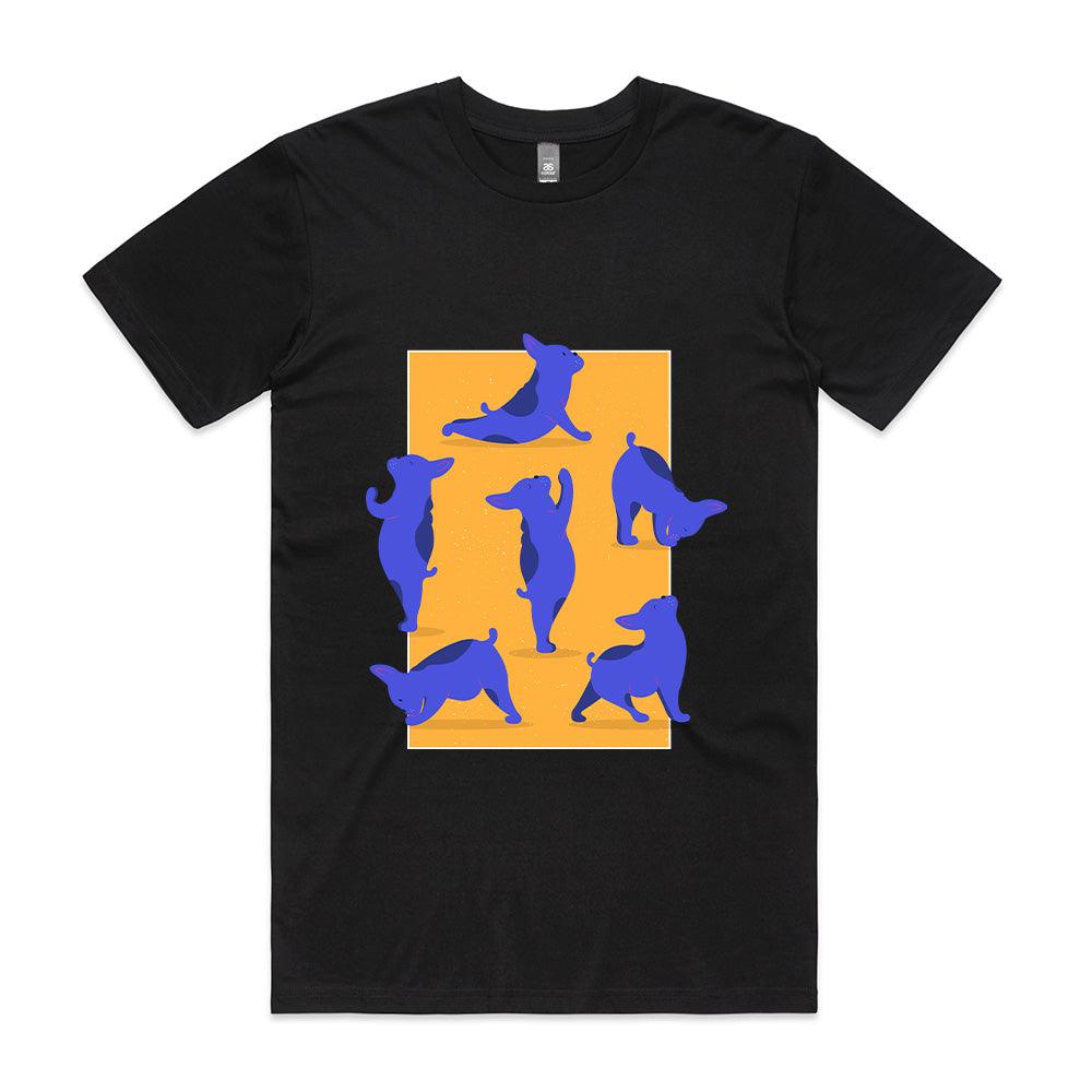 Yoga Pug T-shirt - THREADGODS