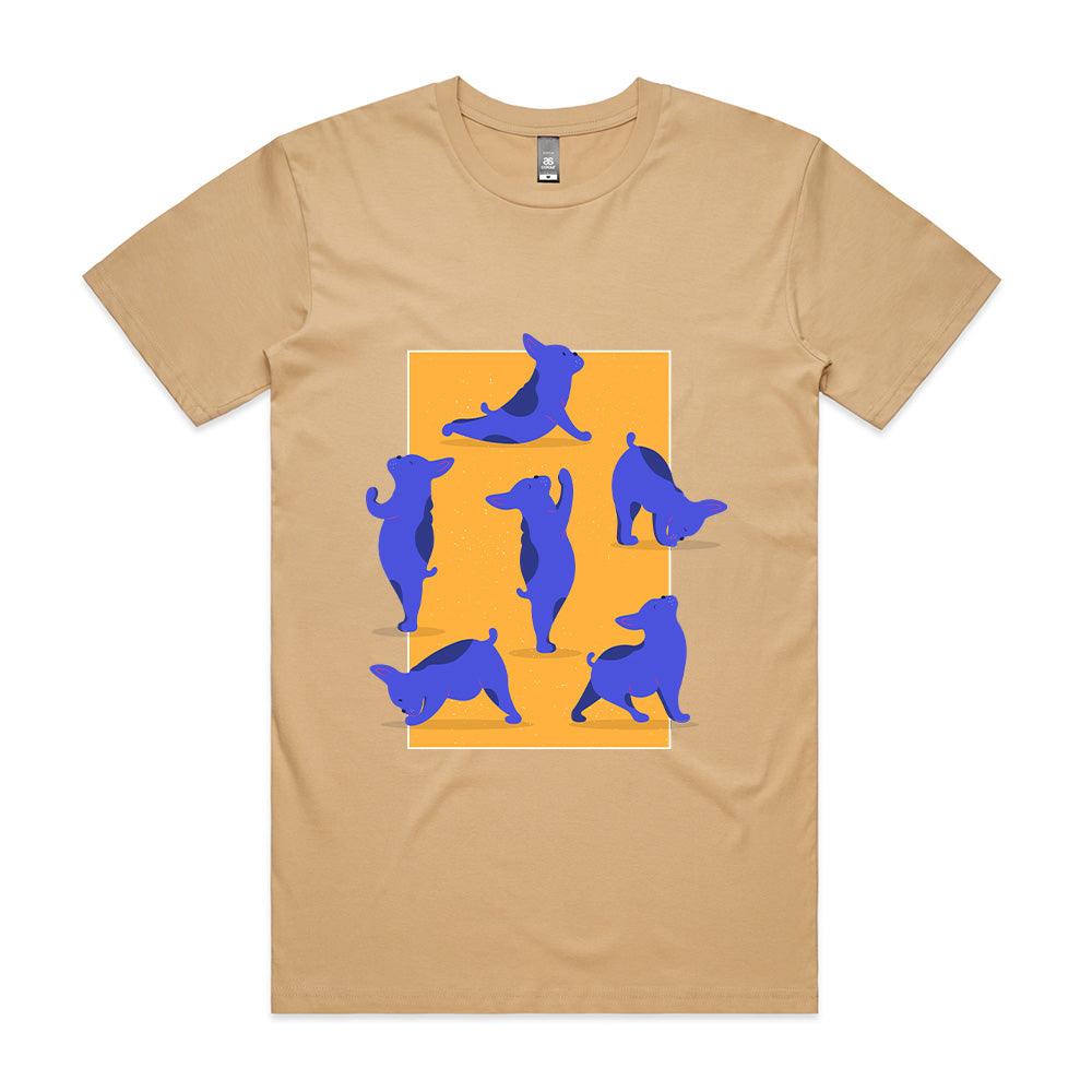 Yoga Pug T-shirt - THREADGODS