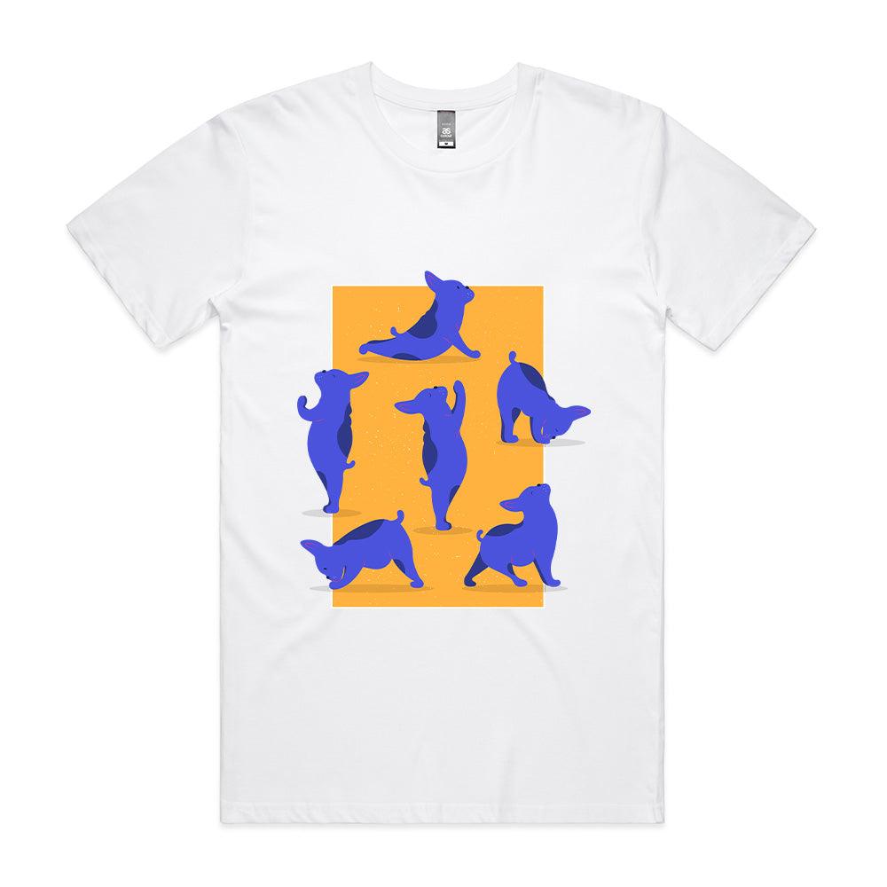 Yoga Pug T-shirt - THREADGODS