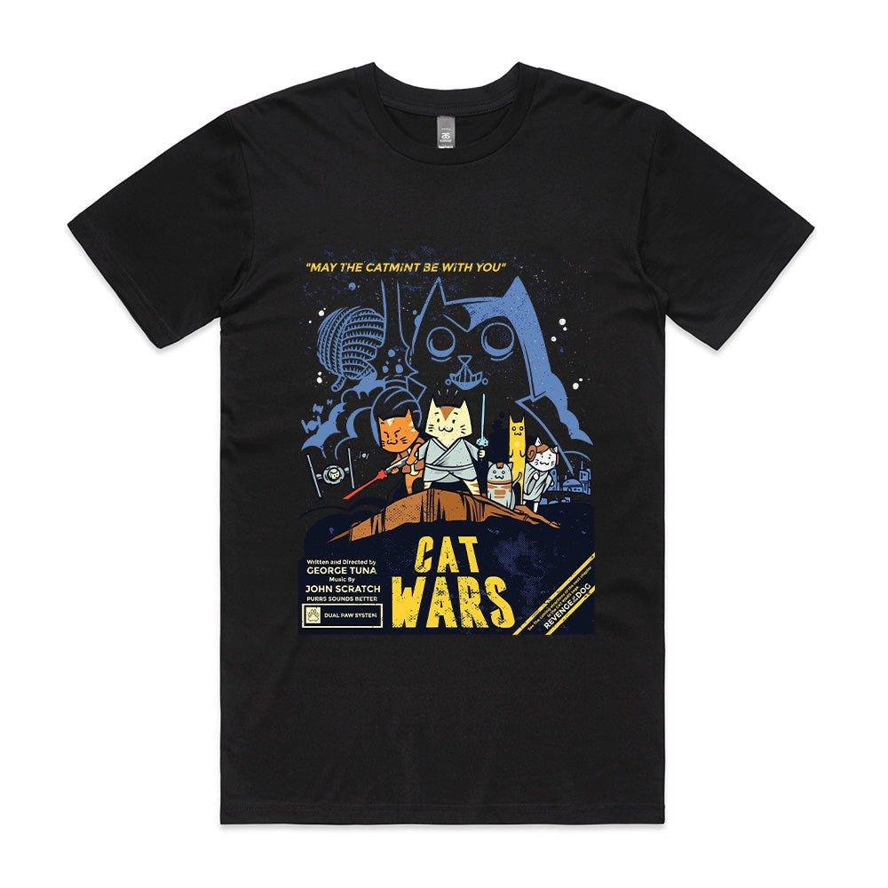 Cat wars T - shirt - ThreadGods