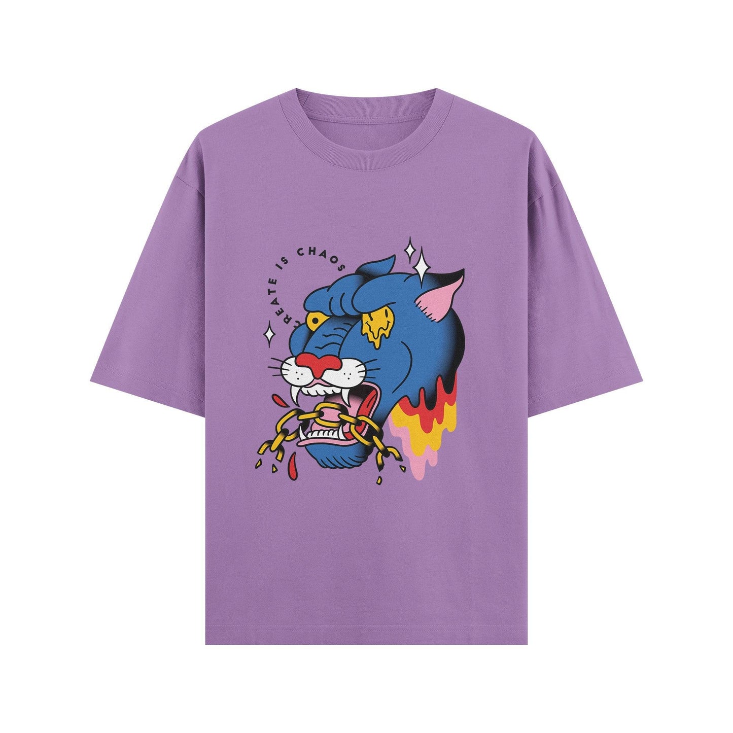 Chaos Oversize T - shirt - ThreadGods