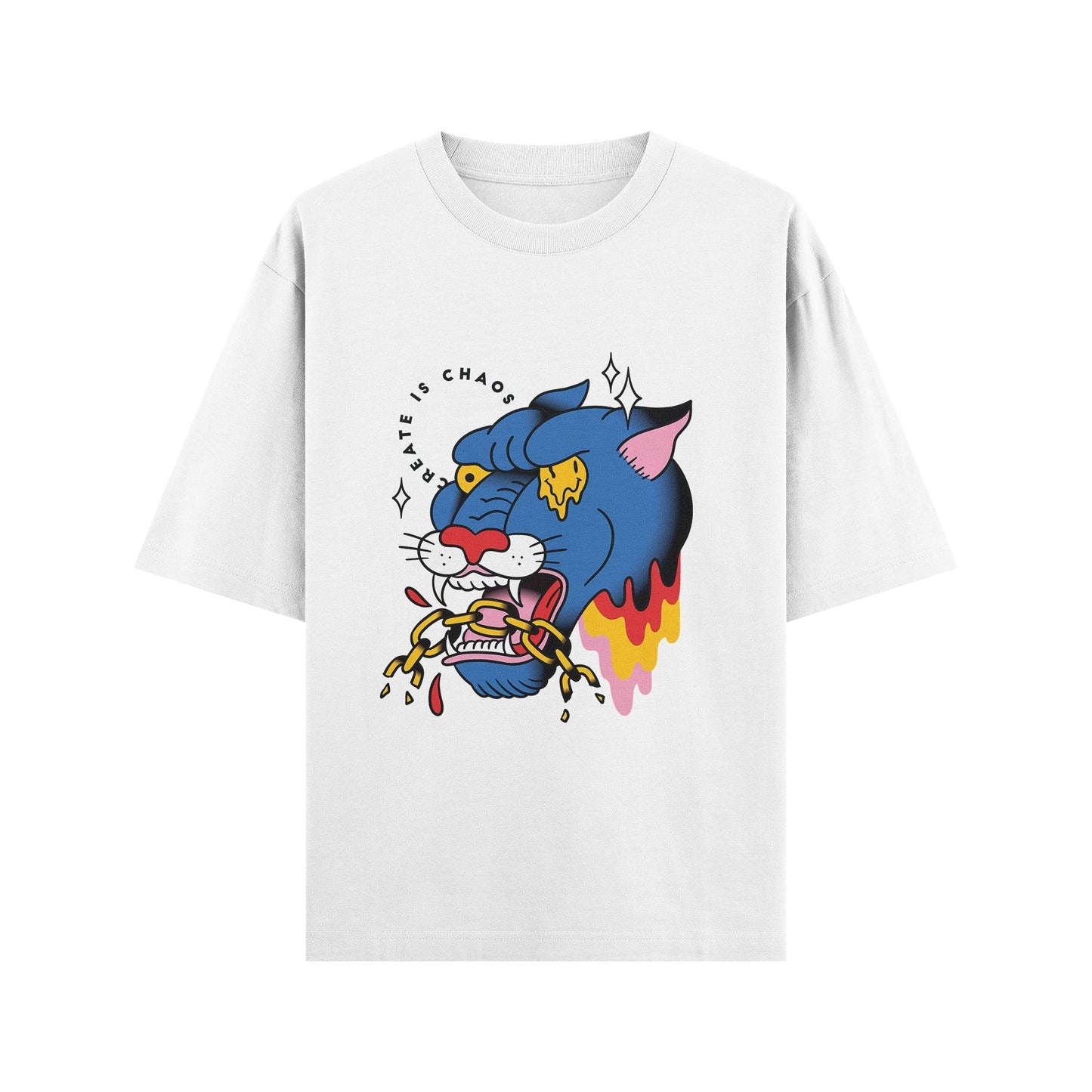 Chaos Oversize T - shirt - ThreadGods