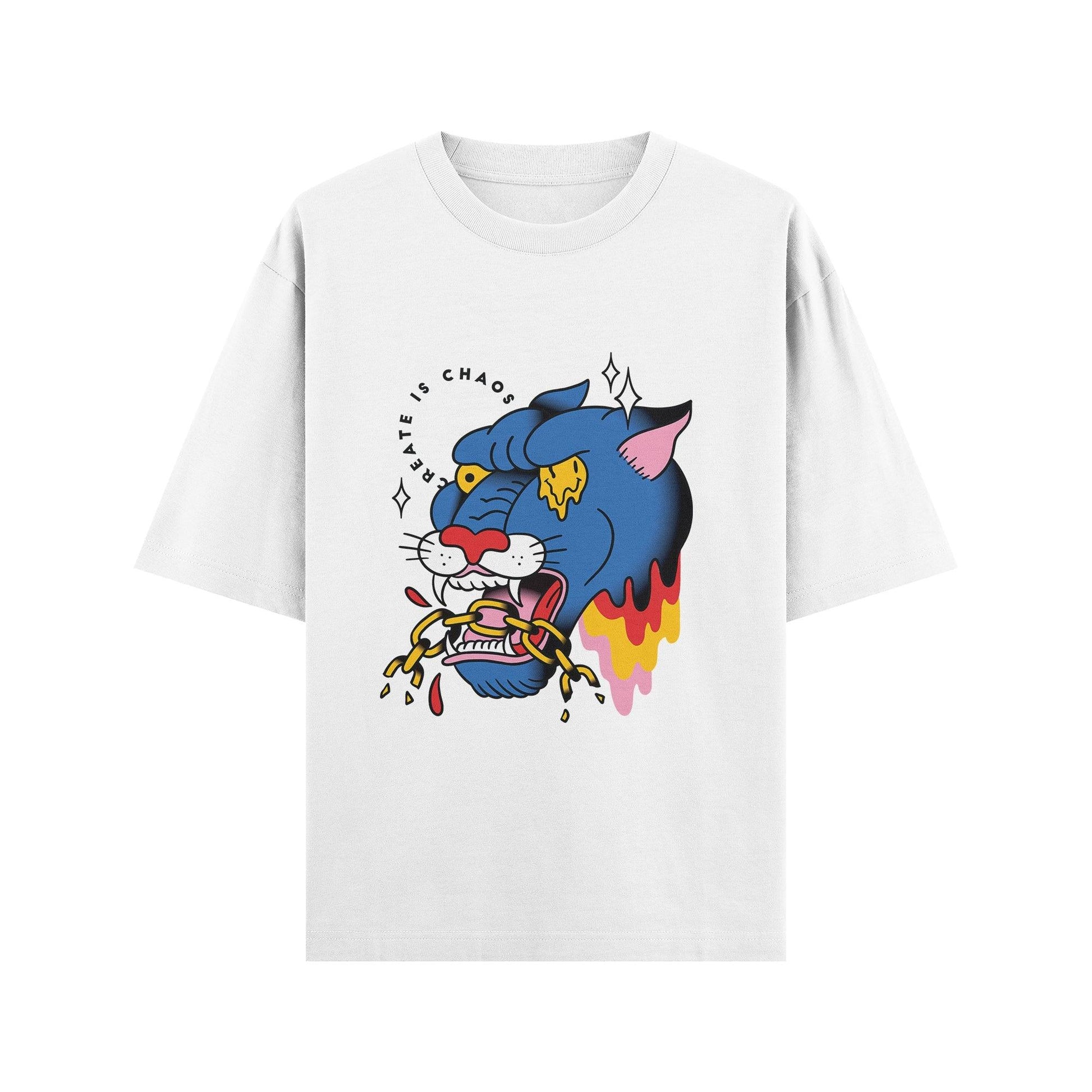 Chaos Oversize T - shirt - ThreadGods