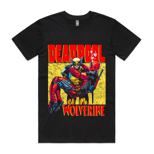 Deadpool and Wolverine: Besties Forever T - shirt - ThreadGods