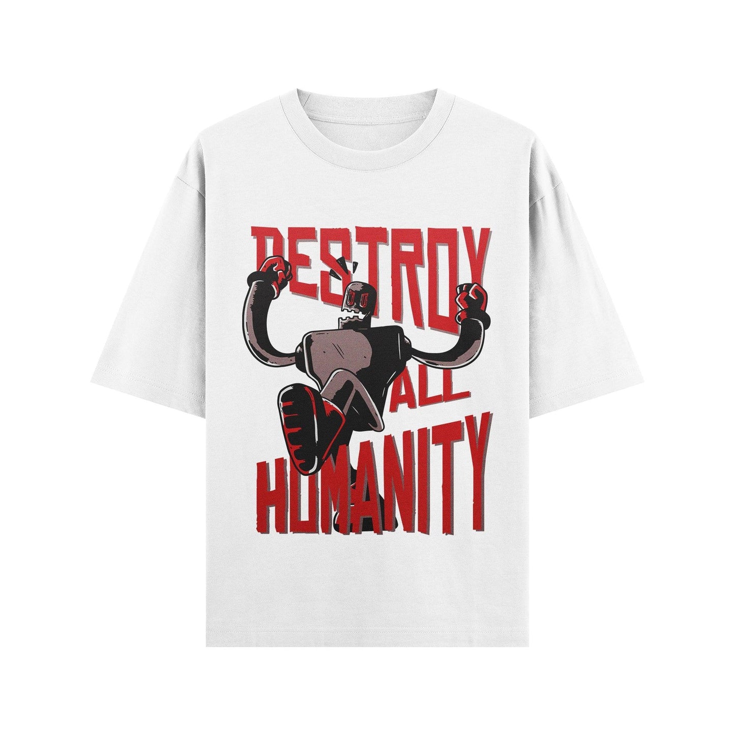 Destroy all Humanity Oversize T - shirt - ThreadGods