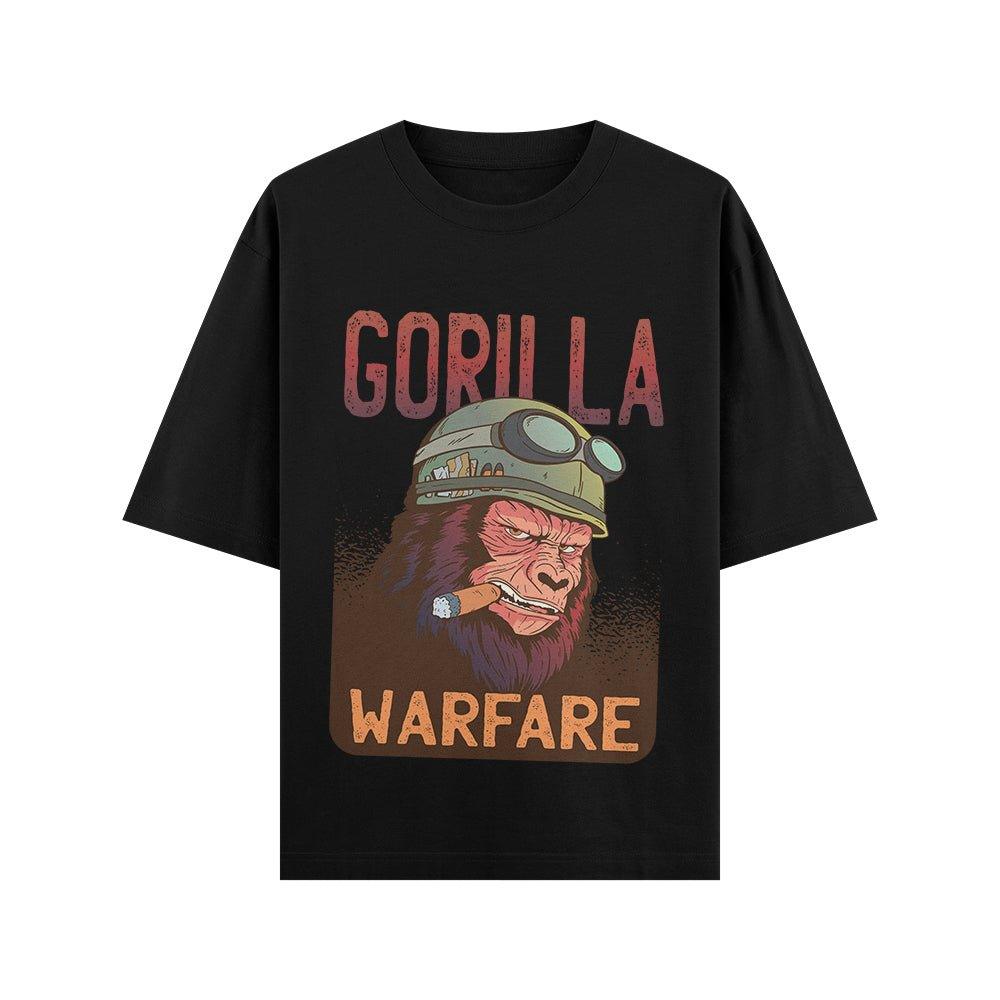Gorilla Warfare Oversize T - shirt - ThreadGods