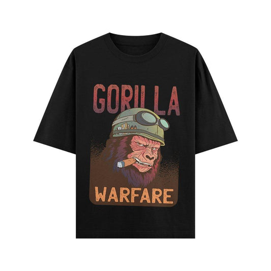 Gorilla Warfare Oversize T - shirt - ThreadGods